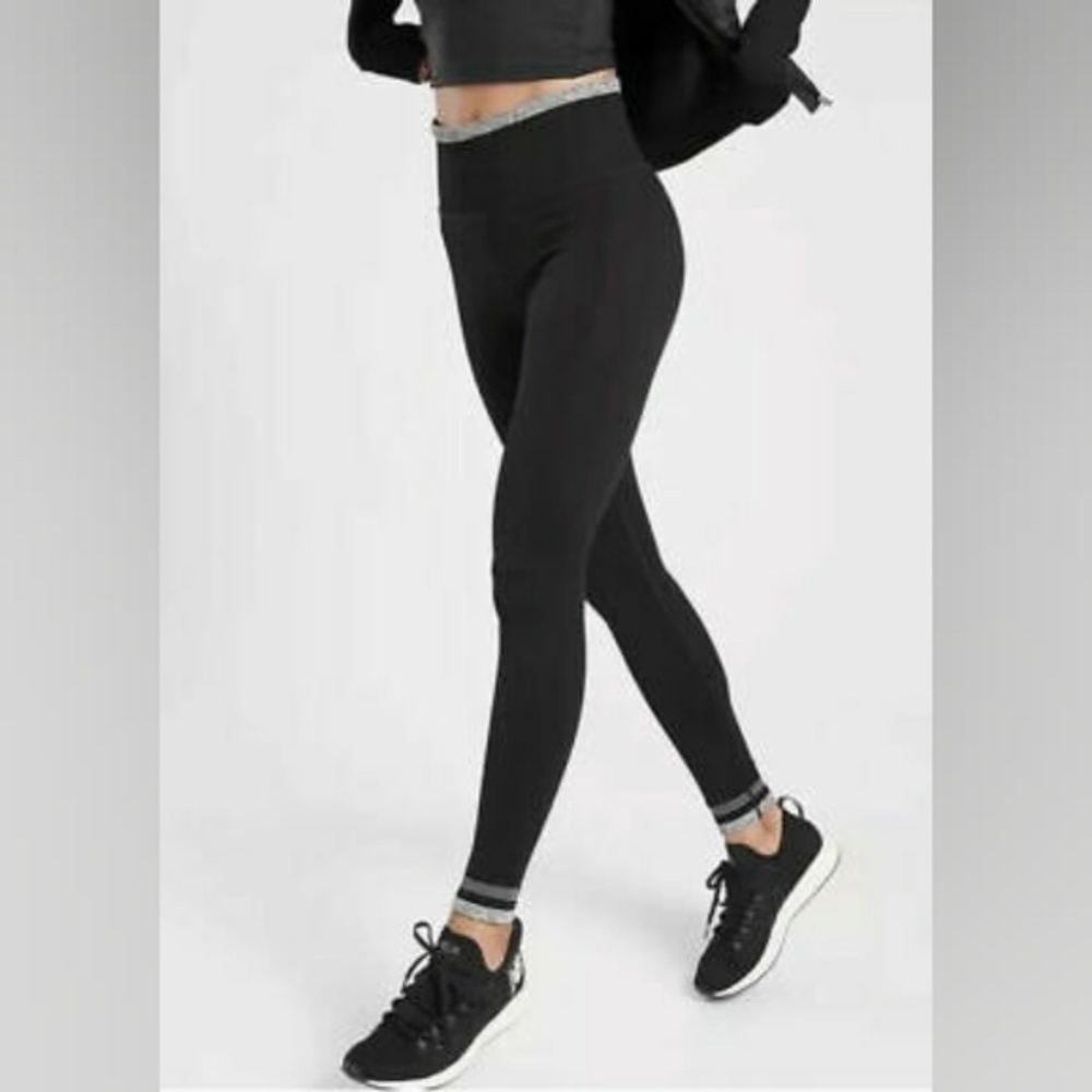 Athleta Andes High Rise Seamless Tight SZ S